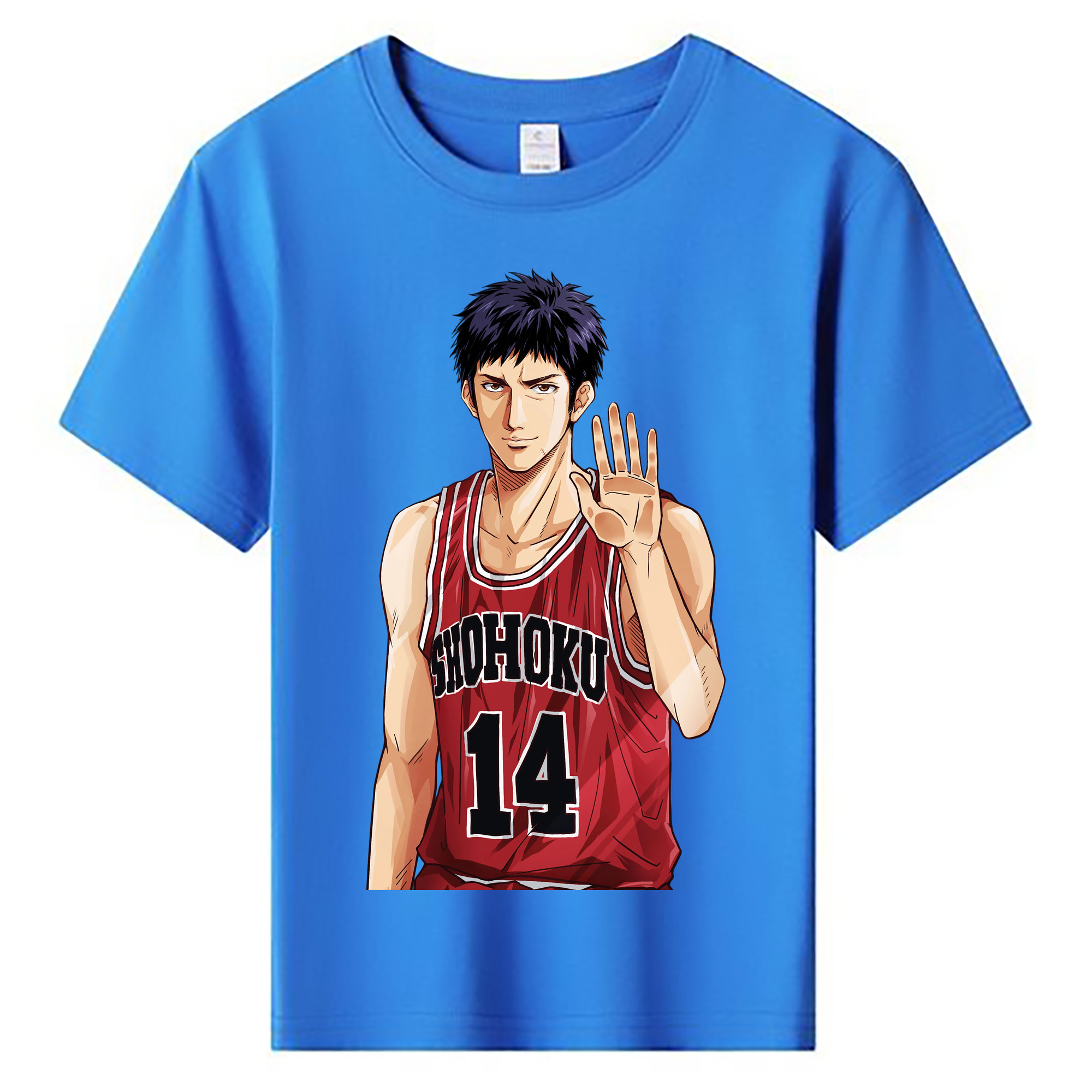 （画像用） SLAM DUNK／スラムダンク 綿100％キッズTシャツ（フロントプリント）